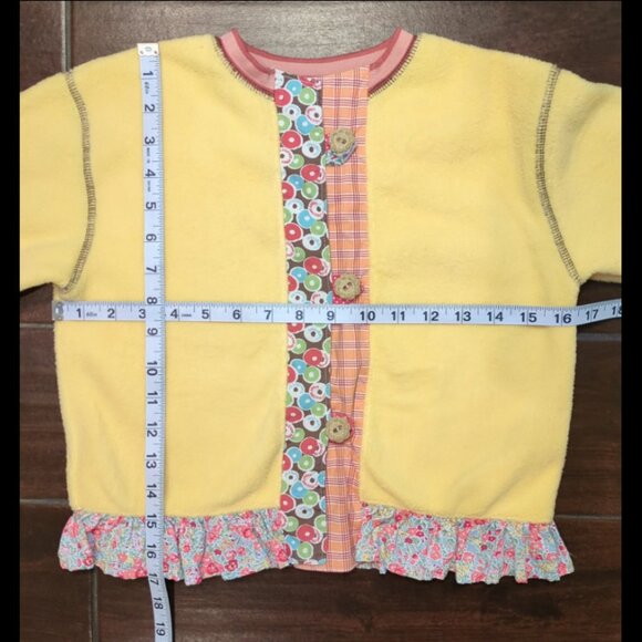 6 Matilda Jane Miss Sunshine Cardigan Sweater Jacket Home Grown Vintage - Picture 3 of 11